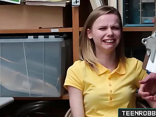 Teenrobbers.com: Skinny Teen Bother A Guard and Got Punished